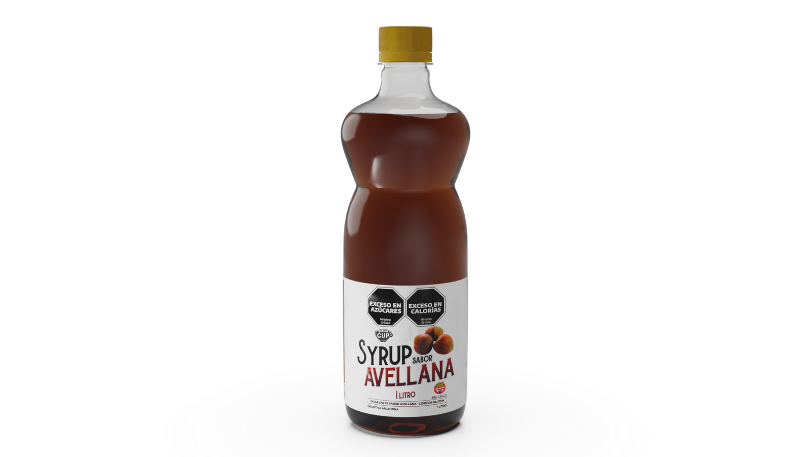 Syrup Avellana In The Cup